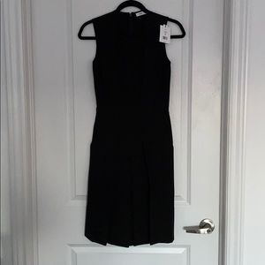 NWT Vince black midi dress - size 0 (fits like 2)